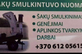 Saku smulkintuvas