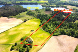 349 a žemės sklypas su Ilgis ežero pakrante, Lazdijų raj. Šadžiūnų km., Laukų g.