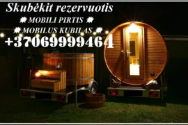 Mobilios pirtys ir kubilai nuomai – Alytus *** ALYTUS NUOMA www.pirtiskieme.lt