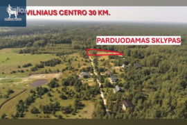 88.94 a sklypas Vilniaus r. sav., Bezdonys, Pempių g.