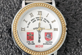 Naujas LUČ laikrodis gamykliniame įpokavime su dokumentais