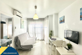 Apartamentas su terasa, Alicante provincijoje, Torrevieja mieste, Playa del Cura rajone. 3 kambariai