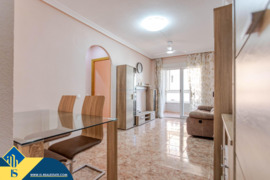 Apartamentas su terasa, Alicante provincijoje, Torrevieja mieste, Playa del Cura rajone. 3 kambariai