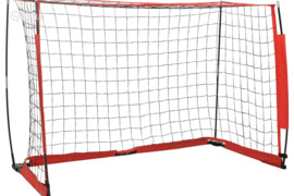 vidaXL Futbolo vartai, 184x91x124,5cm, plienas