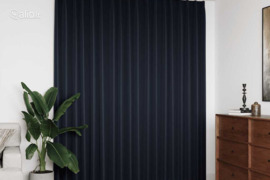 vidaXL Naktinė užuolaida su kabliukais, antracito spalvos, 290x245cm