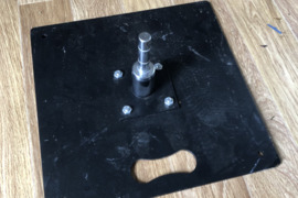 Vėliavos padas 35 x 35 cm, su sukikliu