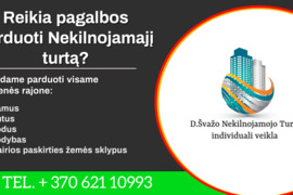 NEKILNOJAMOJO TURTO PASLAUGOS VISAME AKMENĖS RAJONE