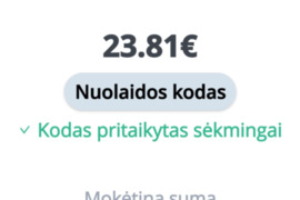 NAUJIEMS vartotojams! Perlas Go 10 € nuolaidos kodas sąskaitai apmokėti