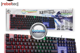 Klaviatūra žaidimams RebelTec Neon WWW.GOTAMO.LT