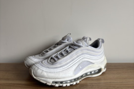 Nike Air Max 97 Balti Modernūs Patvarūs Autentiški Patogūs Labai Geros Būklės Kedai