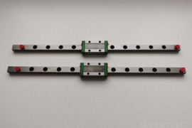 Mgn7h linijiniai bėgiai su vežimėliais 260mm