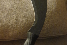 Didelis Kukri Gurkha peillis