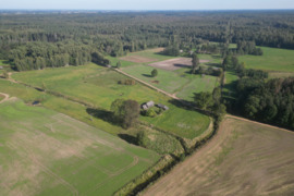  Šakių r. sav., Gerdžių k., medinė sodyba