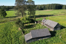  Šakių r. sav., Gerdžių k., medinė sodyba
