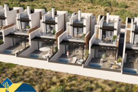 Statomi namai, Alicante provincijoje, Torrevieja mieste, Playa de los Locos rajone. 4 kambariai | 11