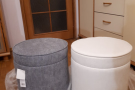 Parduodami pufai- daiktadėžės
