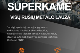 Metalo laužo surinkimas