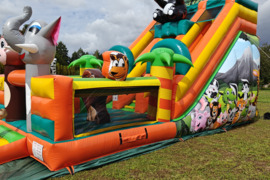 Parduodamas profesionalus pripučiamas batutas