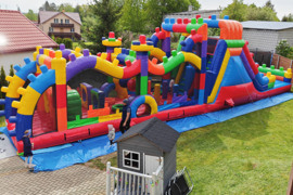 Parduodamas profesionalus pripučiamas batutas