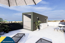 Statomi namai su privačiu baseinu, Alicante provincijoje, Orihuela Costa mieste. 4 kambariai | 121 m