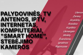 Palydovinių,TV Antenų Aptarnavimas  - Utena, Aukštaitijos Regionas
