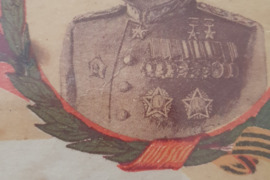 Stalino garbes pazymejimas karo gelezinkelieciui