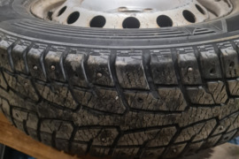 Žieminės padangos 205/65 R16C su plieniniai štampuoti 2 vnt
