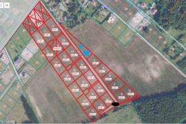 Parduodami labai geroje vietoje nuo 9,98 a iki 13,24 a sklypai