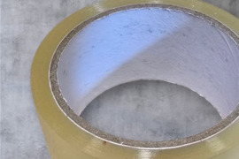 Skaidri lipni pakavimo juosta, 48mm x 54m