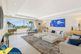 Duplex penthouse apartamentas su privačiu baseinu, Malaga provincijoje, Marbella mieste, Puerto Banú