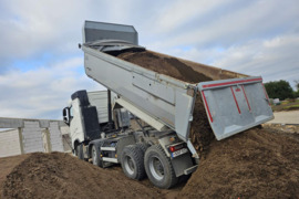 Žvyras smėlis juodžemis skalda