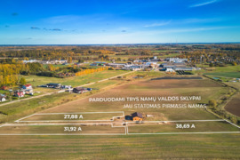 Puikūs namų valdos sklypai Kauno r., Ilgakiemio k., Strazdų g.