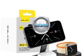 Bevielio įkrovimo stotelė 3in1 15W Blavec MagSafe WWW.GOTAMO.LT