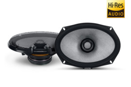 Alpine R2-S69  Kolonėlės, garsiakalbiai