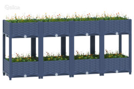 vidaXL Aukštas lovelis, 160x40x71cm, polipropilenas