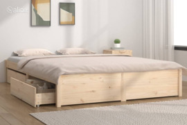 vidaXL Lovos rėmas su stalčiais, 160x200cm