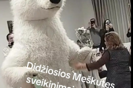 Didžiosios meškutės sveikinimai