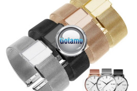 Apyrankės 18mm plieninės išmaniesiems laikrodžiams WWW.GOTAMO.LT
