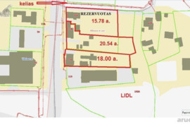 Vilnius, Liepkalnis, Liepkalnio g., gamybinės, sandėliavimo, komercinės paskirties sklypas