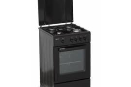  Juoda viryklė dujos/ dujos HFSC-SME50BK HEINNER