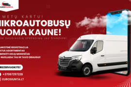 Mikroautobusų nuoma ir pervežimo paslaugos Kaune.