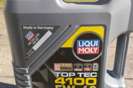Variklinė alyva LIQUI MOLY Top Tec 4100 5W40 1litras. Bakelis atidarytas jau yra