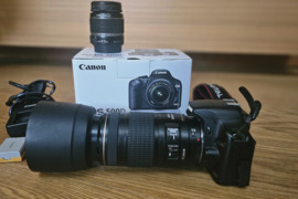 Canon 550D + Canon 70-300 + Canon 18-55