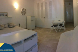 Renovuota studija su bendru baseinu, Malaga provincijoje, Marbella mieste. 1 kambarys | 40 m² | 500 