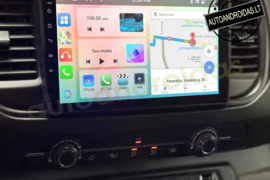 PEUGEOT EXPERT CITROEN JUMPY TOYOTA PROACE 2016-21 Android multimedija WiFi/GPS/Carplay