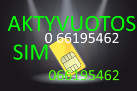 SIM BE REGISTRACIJOS