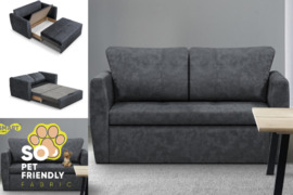 Miegama sofa/sofa-lova „Belta” 150cm su dėže patalynei