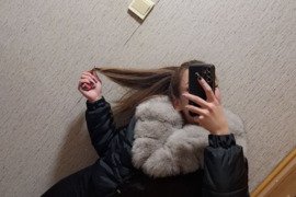 Striukė su tikru kailiukų