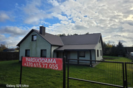 Parduodamas nebaigtas įrengti gyvenamasis namas Jautakių k., Mažeikių r.