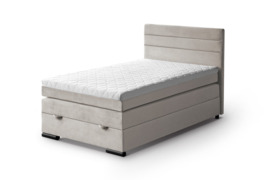 Lova „Tedi 120” 120x200cm su patalynės dėže ir čiužiniu ir antčiužiniu